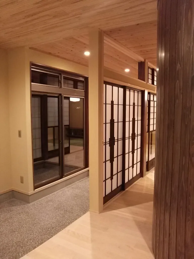 おしゃれな和風住宅にリノベーションの写真（施工後）
